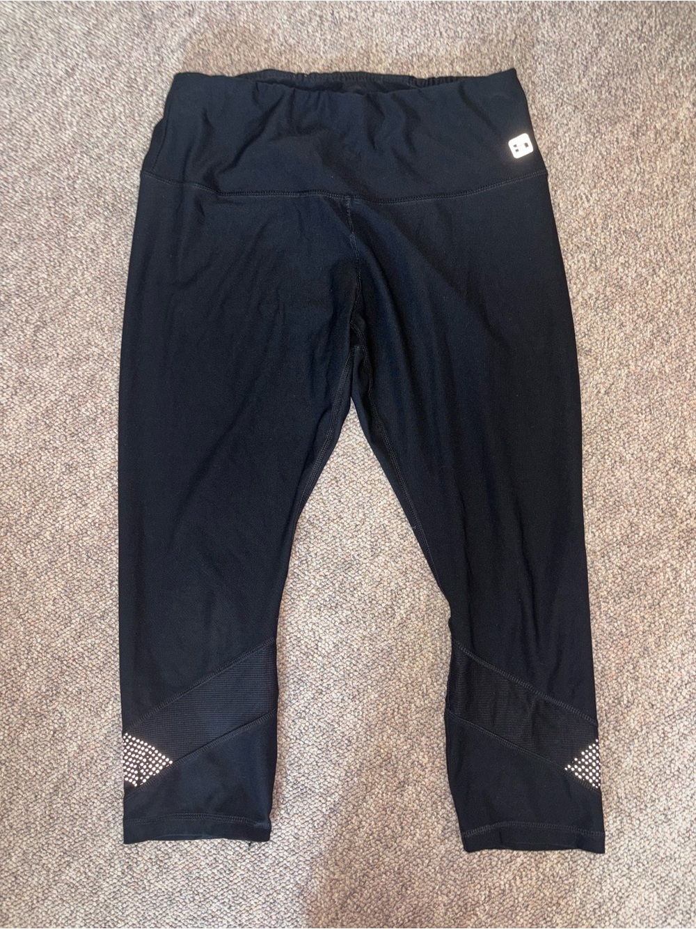 Black Women’s Active Capri Leggings